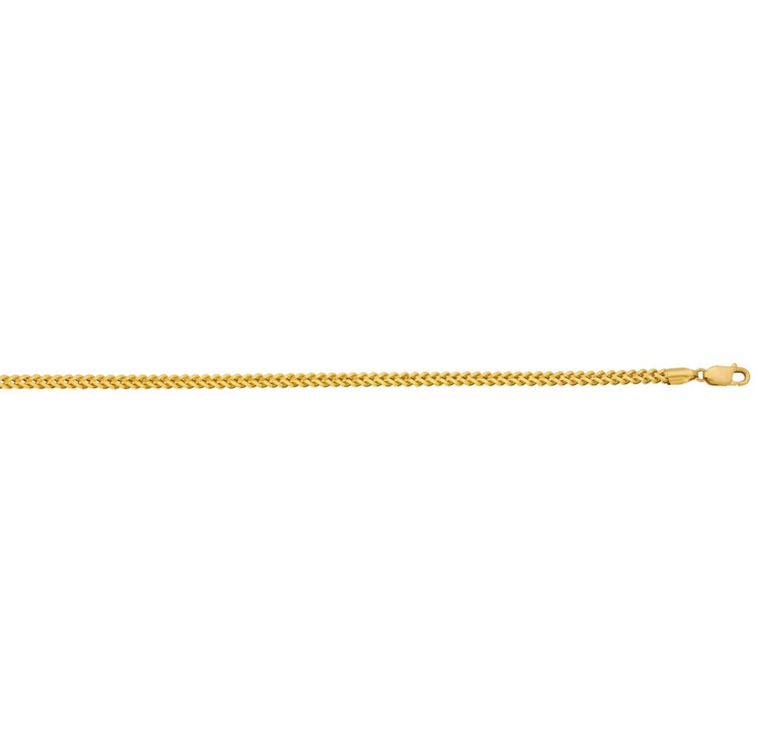 14K GOLD - FRANCO CHAIN 3MM.