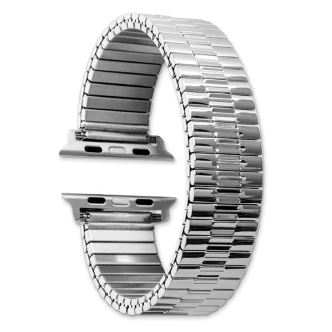 STAINLESS STEEL - GILDEN APPLE SMART WATCH STRECH BAND 7.5”