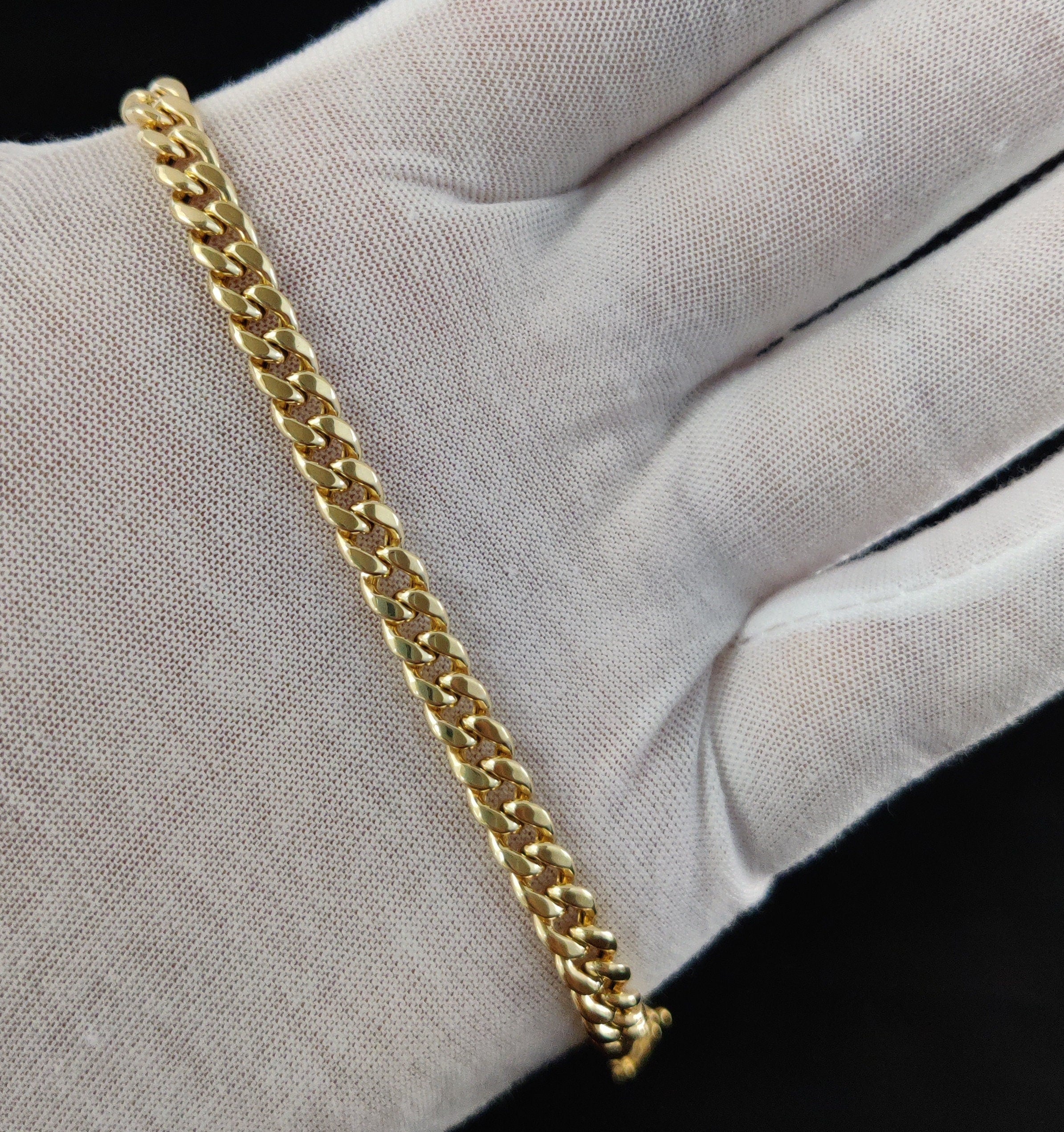 10K Gold - MIAMI Cuban Link Bracelet 6.2mm